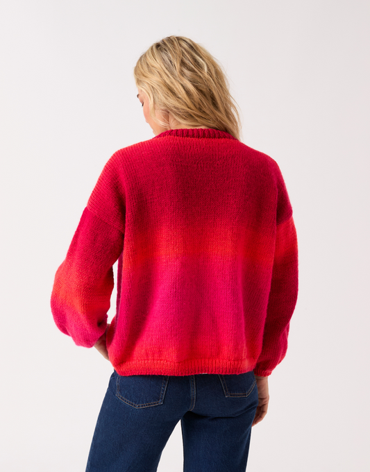 10839 - Event Edge to Edge Cardigan Knitting pattern in Sirdar Jewelspun Ombre