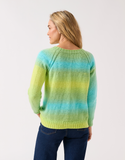 10841 - Round The Raglan Sweater Knitting Pattern in Sirdar Jewelspun Ombre