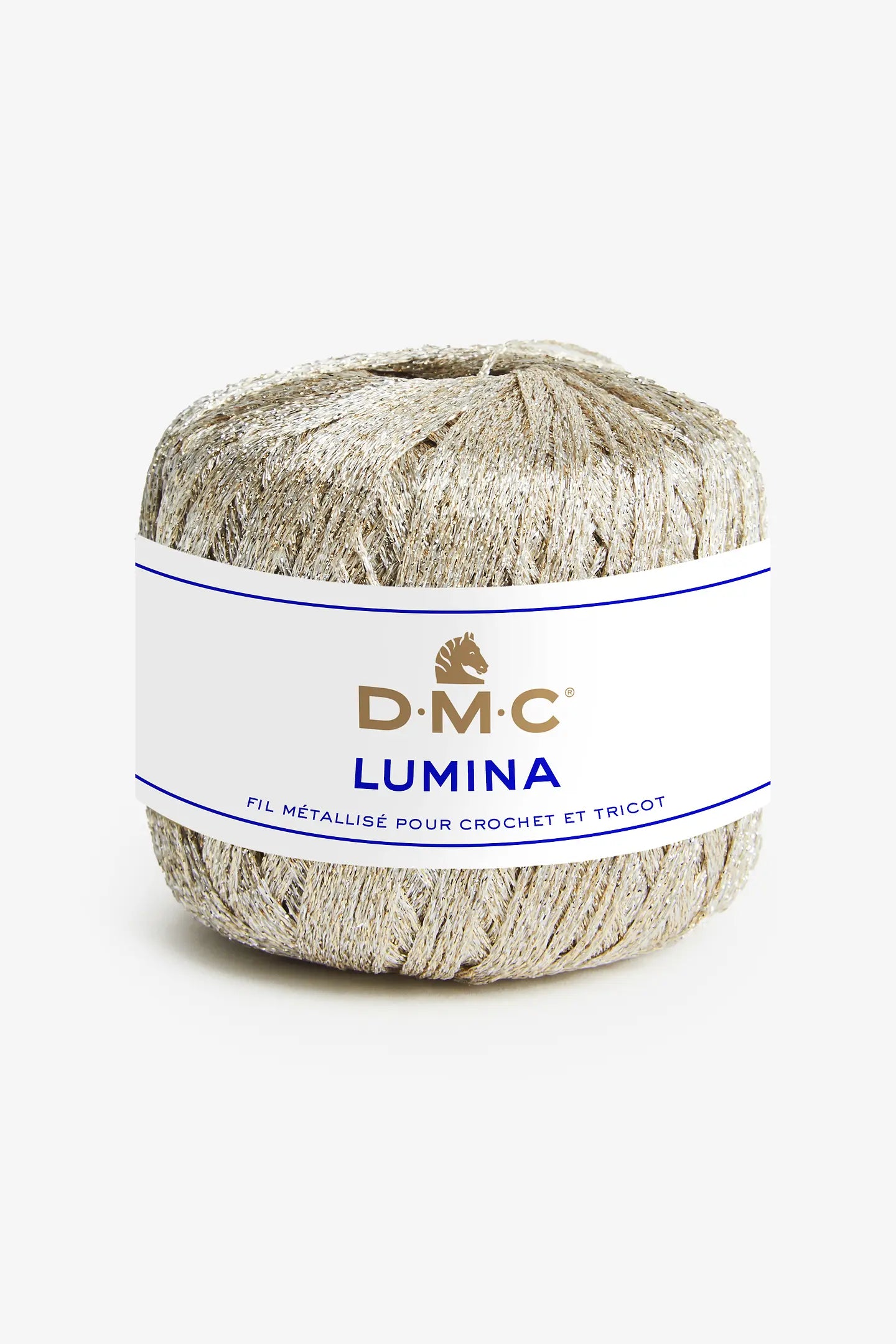 DMC Lumina - Metallic Yarn - White Gold