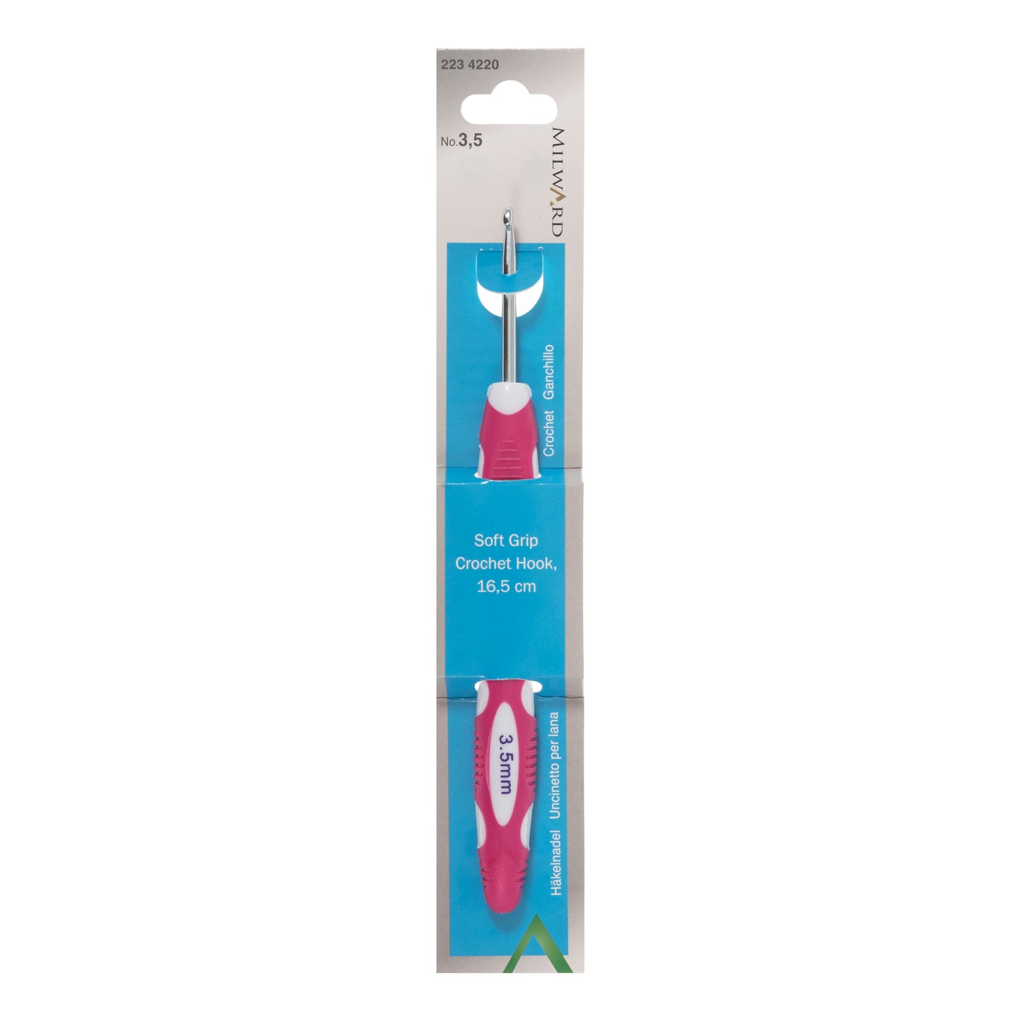 Crochet Hook - Soft Grip - 16.5cm x 3.50mm