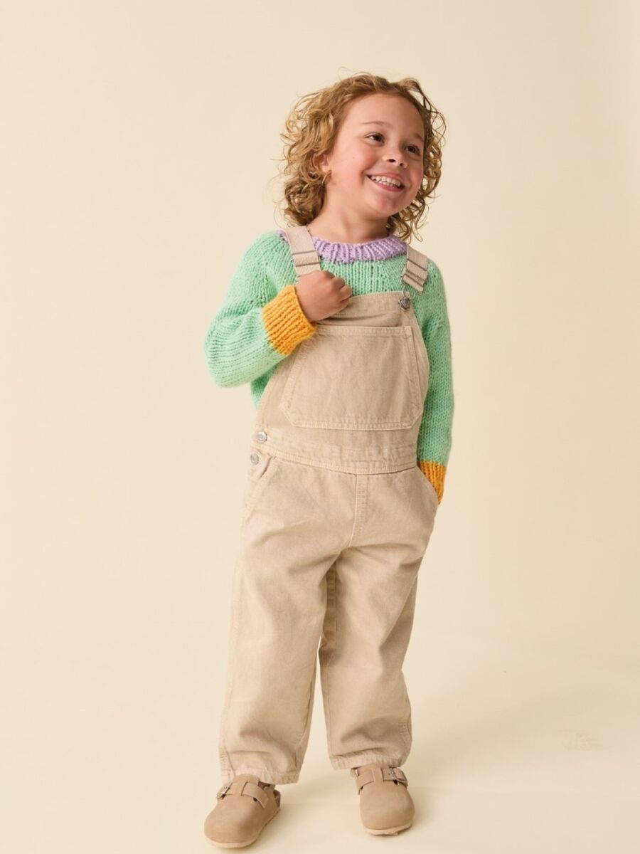 Scandi Pop Sweater Childrens Knitting Pattern In Sirdar Snuggly Chunky