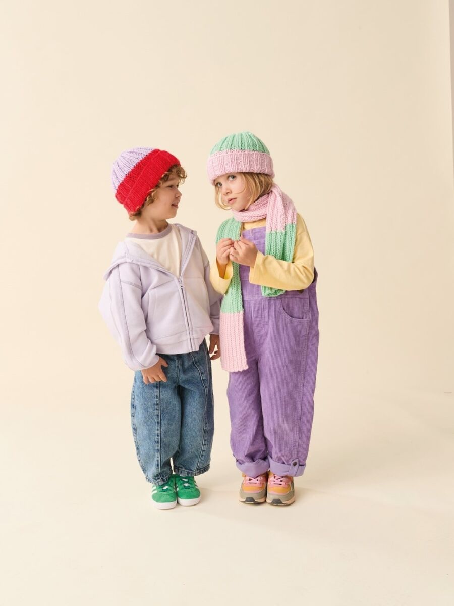 Takk Hat And Scarf Set Childrens Knitting Pattern In Sirdar Snuggly Chunky