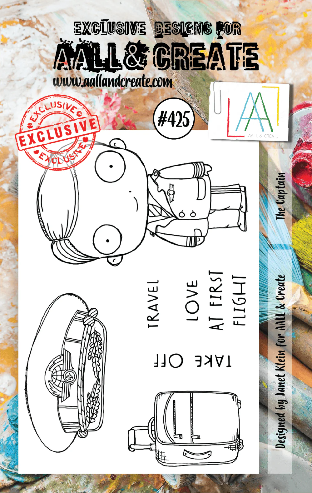 AALL and Create Stamp Set 425 - The Captain