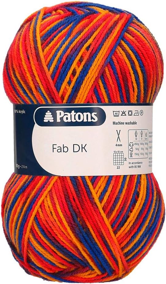 Patons Fab - DK - Raspberry