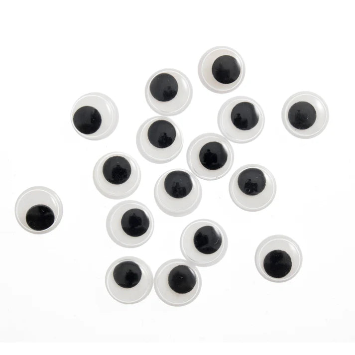 Googly Toy Eyes Glue On 10mm pack 16
