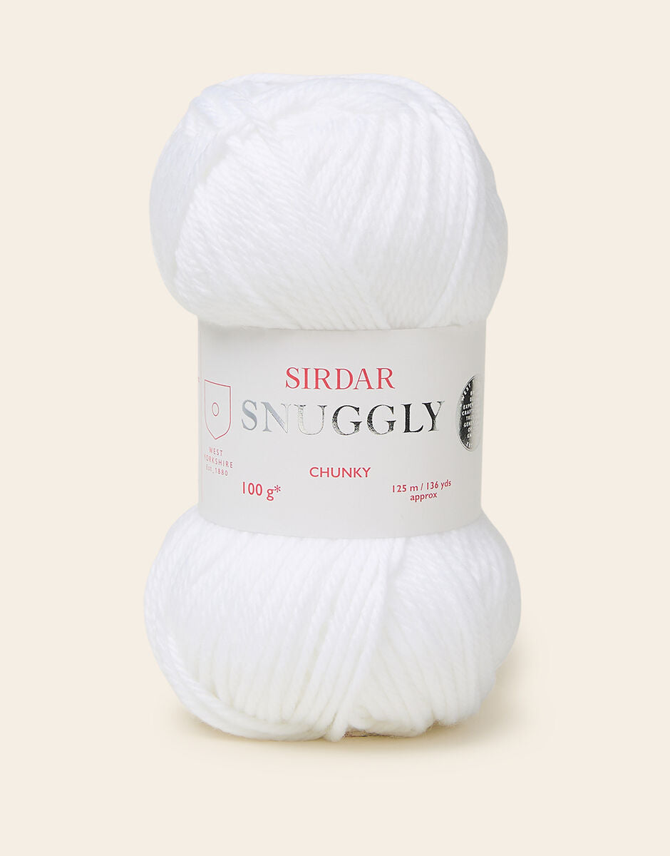 Sirdar Snuggly Chunky - White