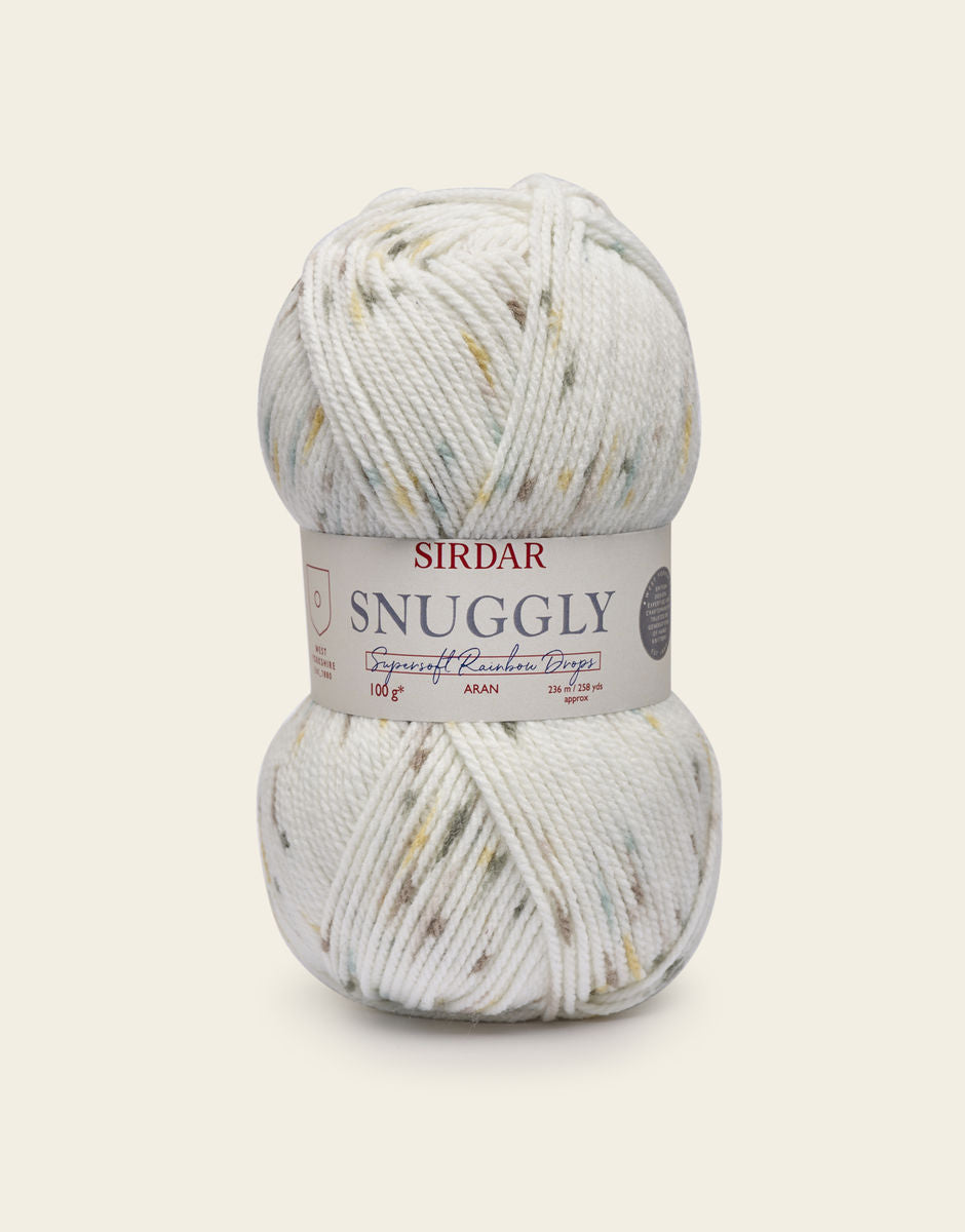 Snuggly Supersoft Rainbow Drops Aran - After Eight