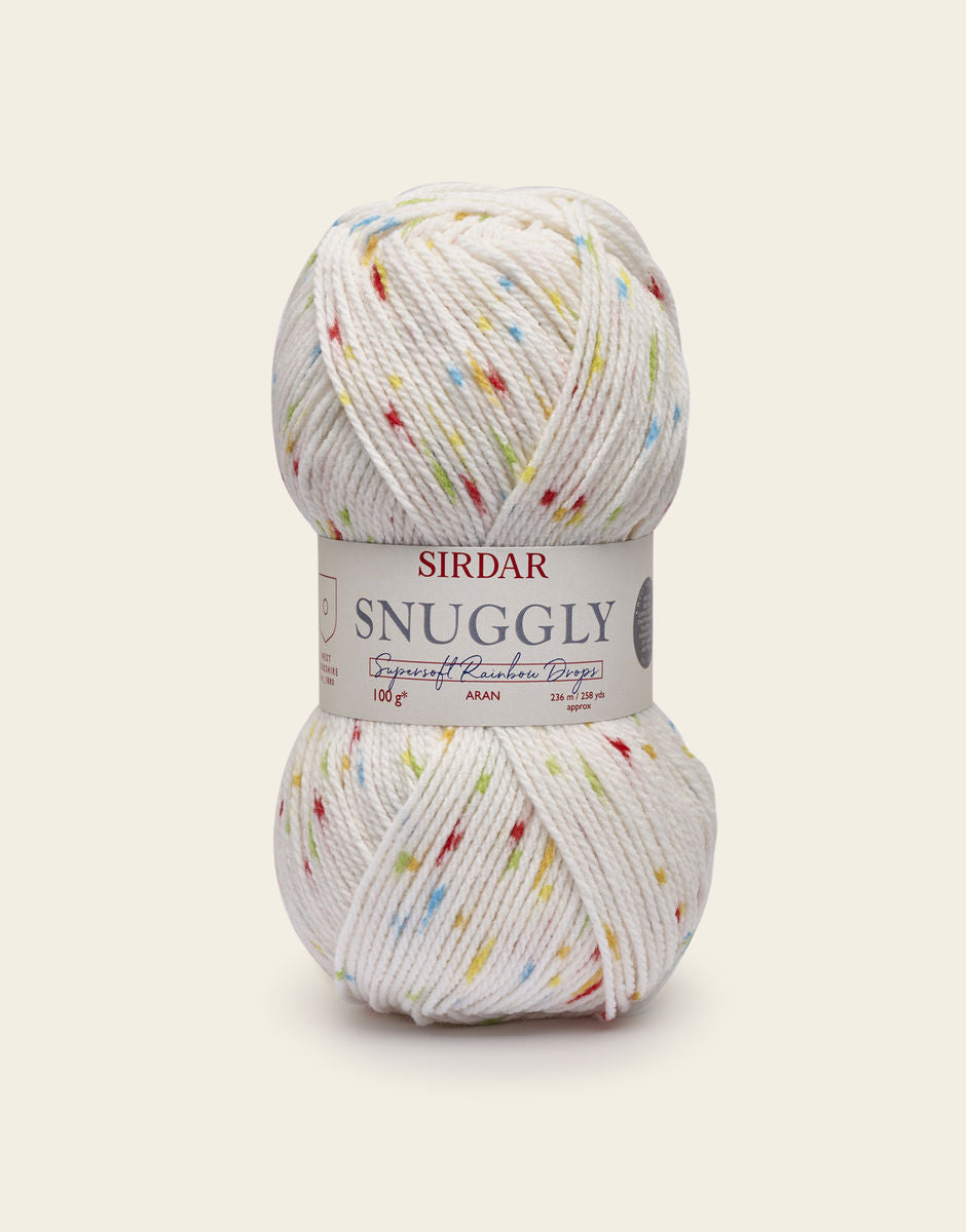 Snuggly Supersoft Rainbow Drops Aran - Smarty