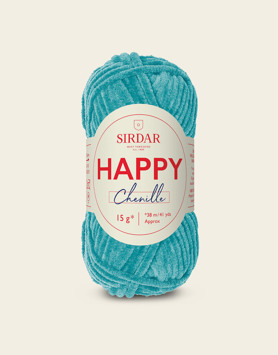 Sirdar Happy Chenille DK 15g - Surfs Up