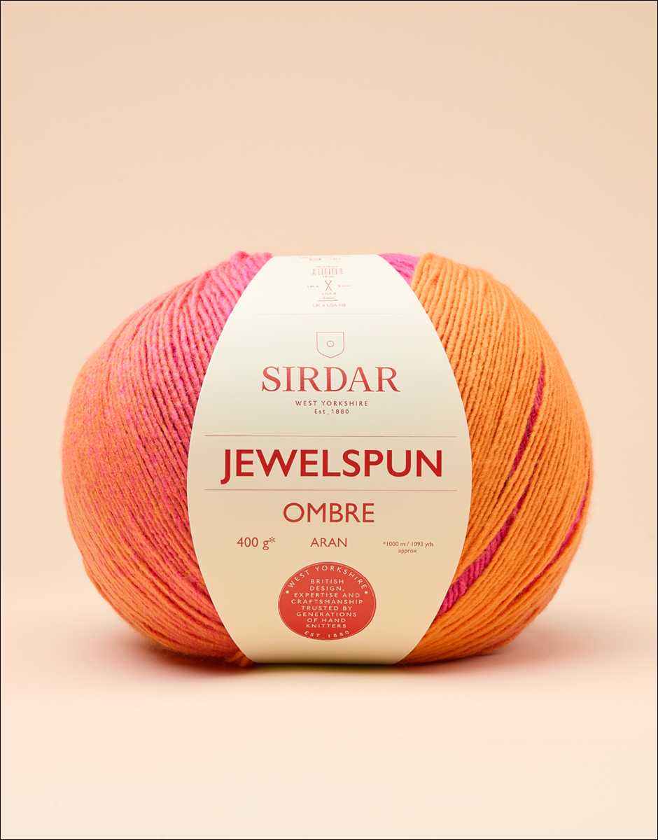 Sirdar JewelSpun Ombre Aran - Tropical Haze