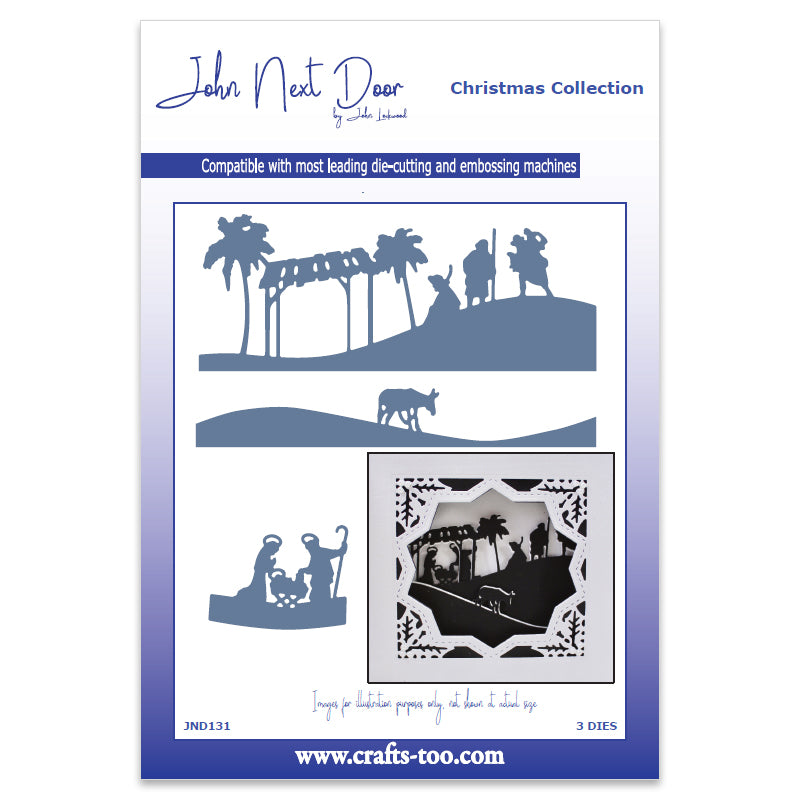 John Next Door Christmas Collection - Nativity Scenes 3 Dies