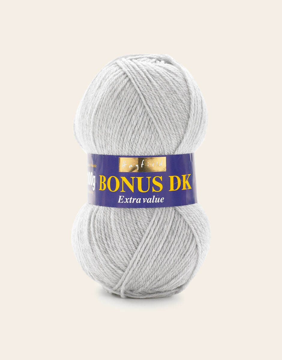 Hayfield Bonus DK - Light Grey Mix