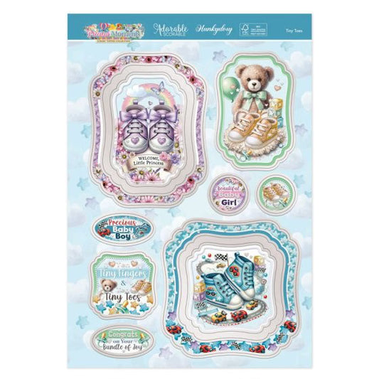 Tiny Toes Luxury Topper Set Tiny Toes Luxury Topper Set