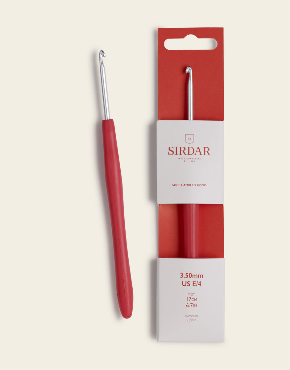 Crochet Hook Aluminium 17cm 3.50mm