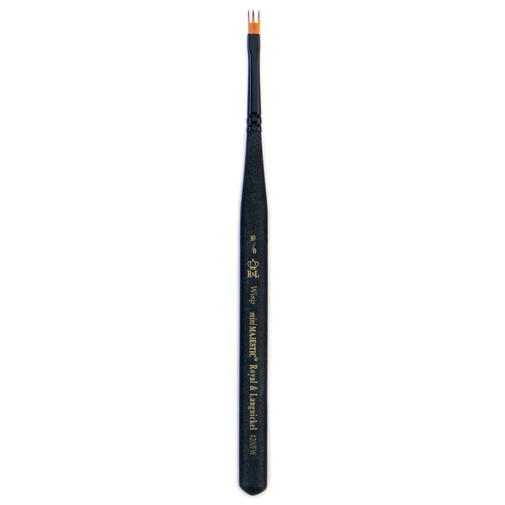 Mini Majestic Flat Wisp Brush 10/0