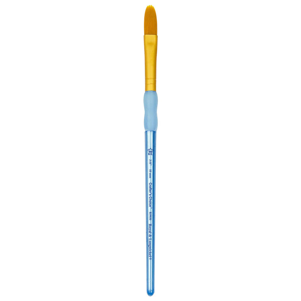 Crafters Choice Gold Taklon Oval Wash 3/8"