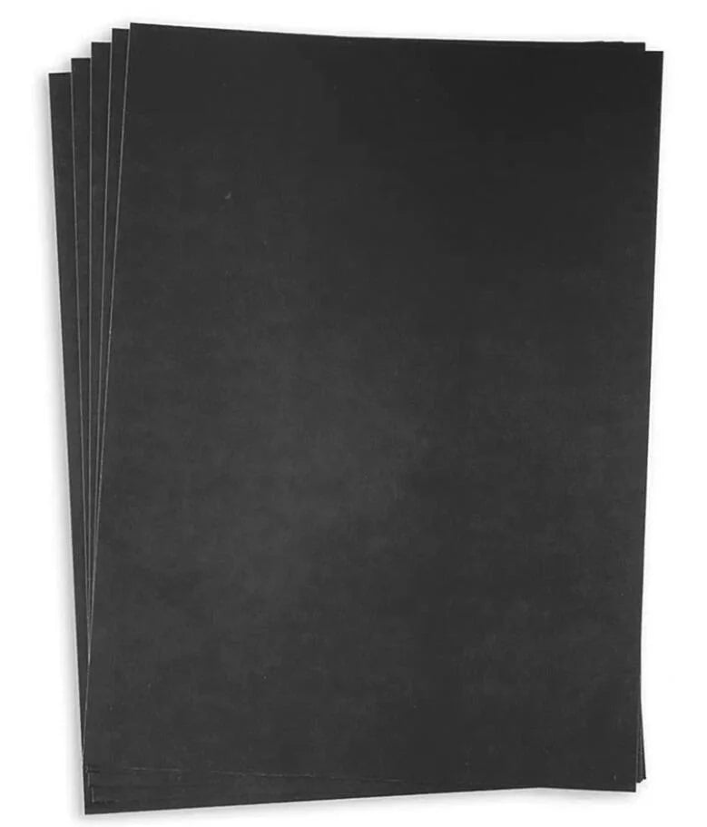 Mirror Card - Single Sided - Black (5sheets)