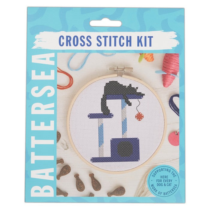 Battersea Cross Stitch Kit - Cat