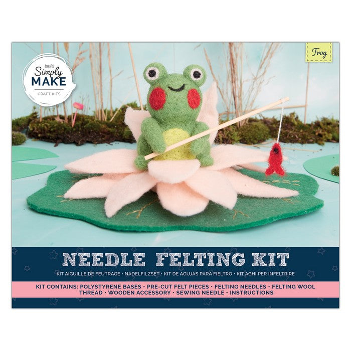 Needle Felting Kit - Frog