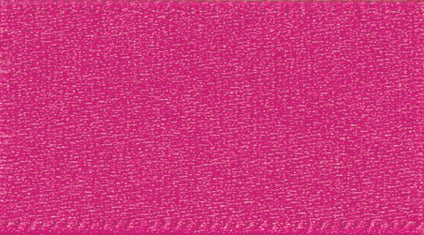 Ribbon Double Faced Satin Fuchsia 1m x 15mm