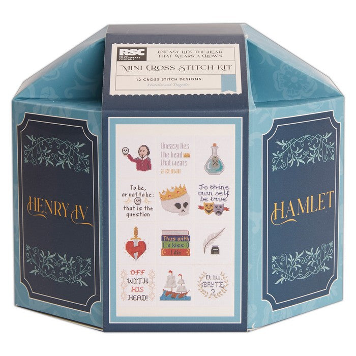 RSC - 12 Mini Cross Stitch Kits - Histories and Tragedies