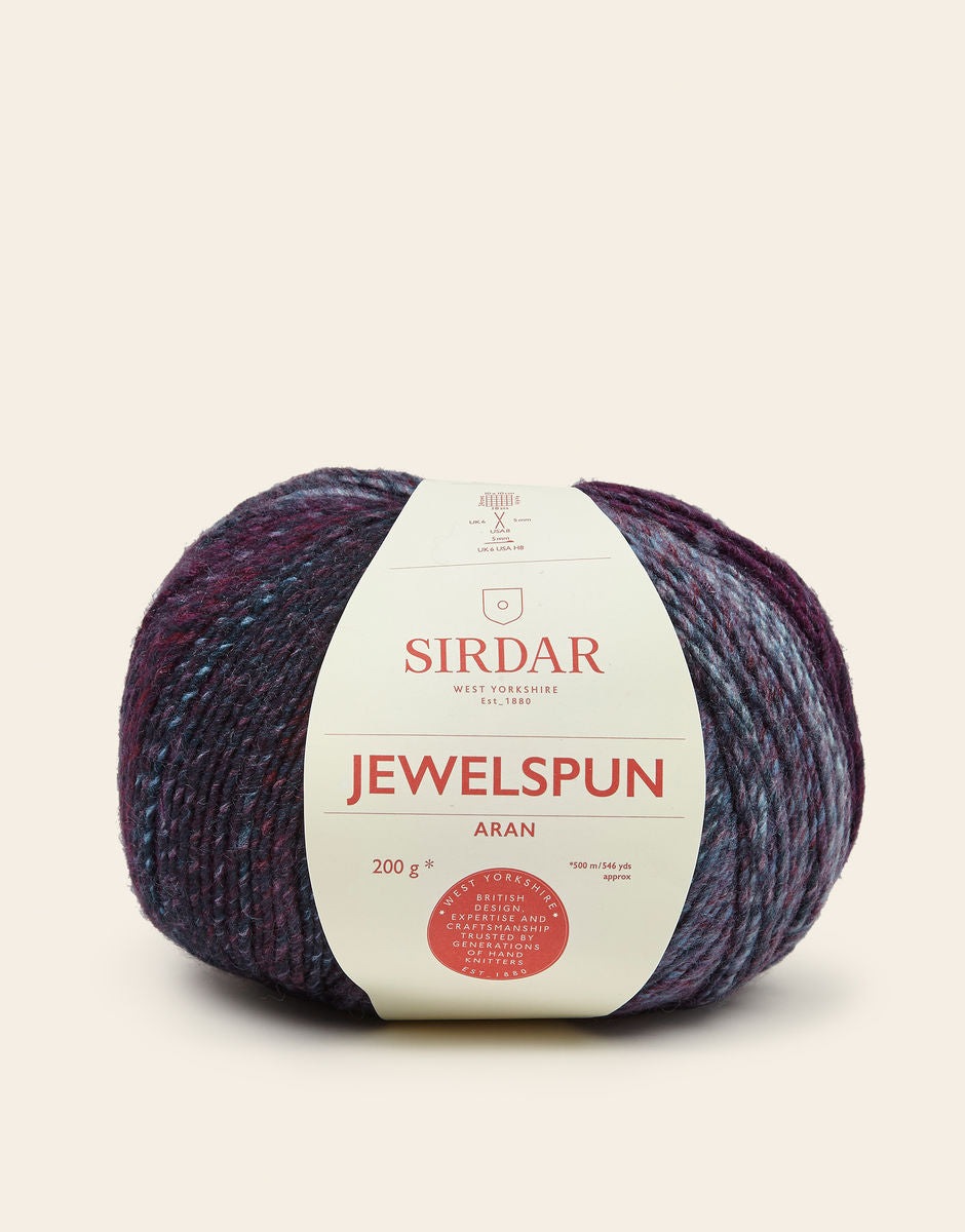 Sirdar JewelSpun Aran - Nordic Noir