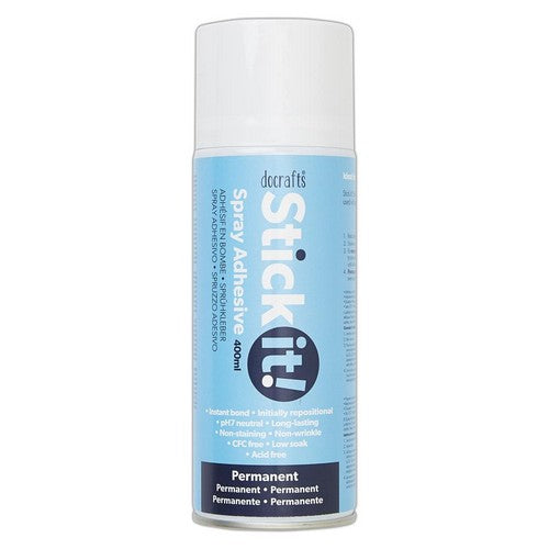 Spray Adhesive (400ml) - Permanent