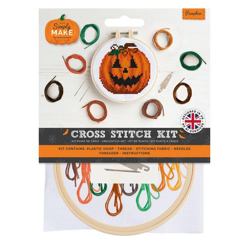 Cross Stitch Kit - Pumpkin
