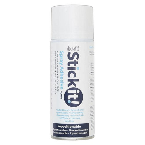 Spray Adhesive (400ml) - Repositionable
