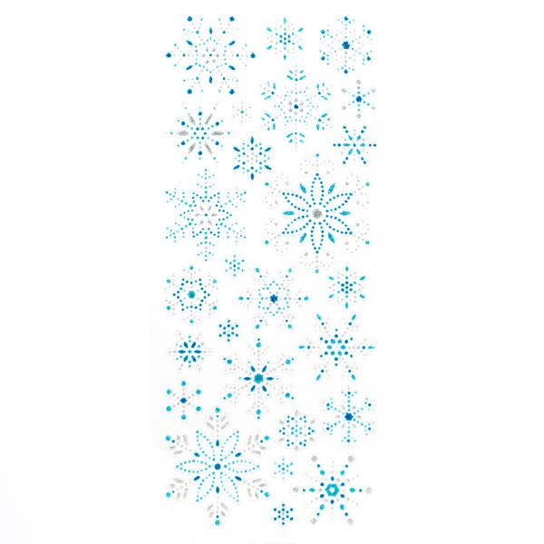 Gem Stickers - Snowflake