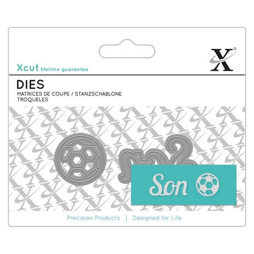 XCut Mini Sentiment Die - Son (2pcs)