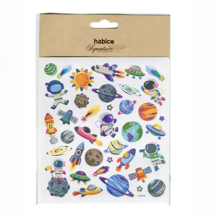 Foiled Stickers - Space