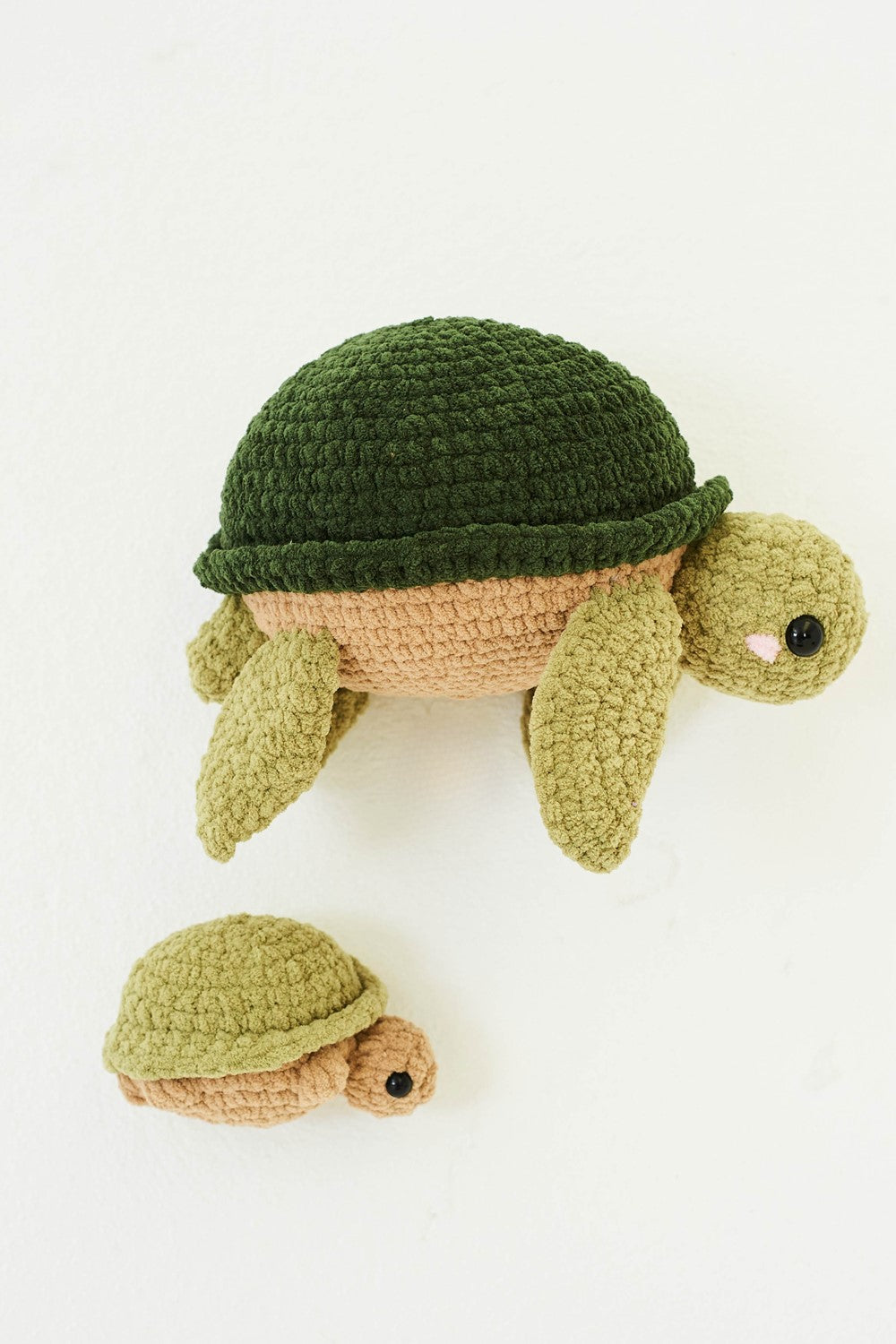 Mama and Baby Turtle Pattern - Super Chunky