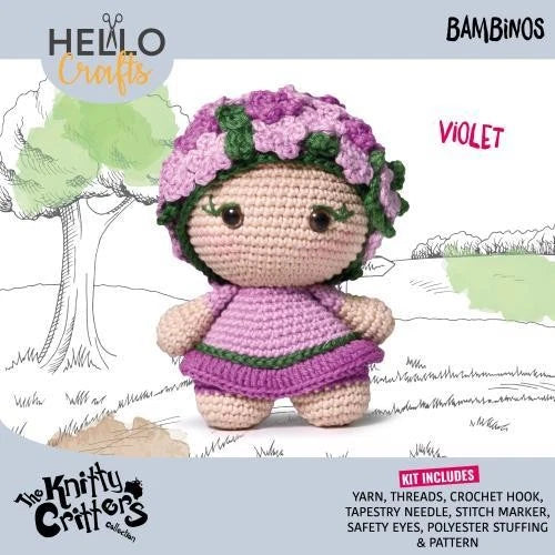 Knitty Critters Bambinos - Violet