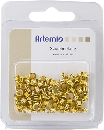 Eyelets Gold 5mm x 100