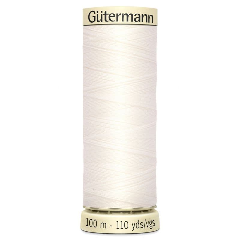 Gutermann Sew All Thread 100m Bridal White