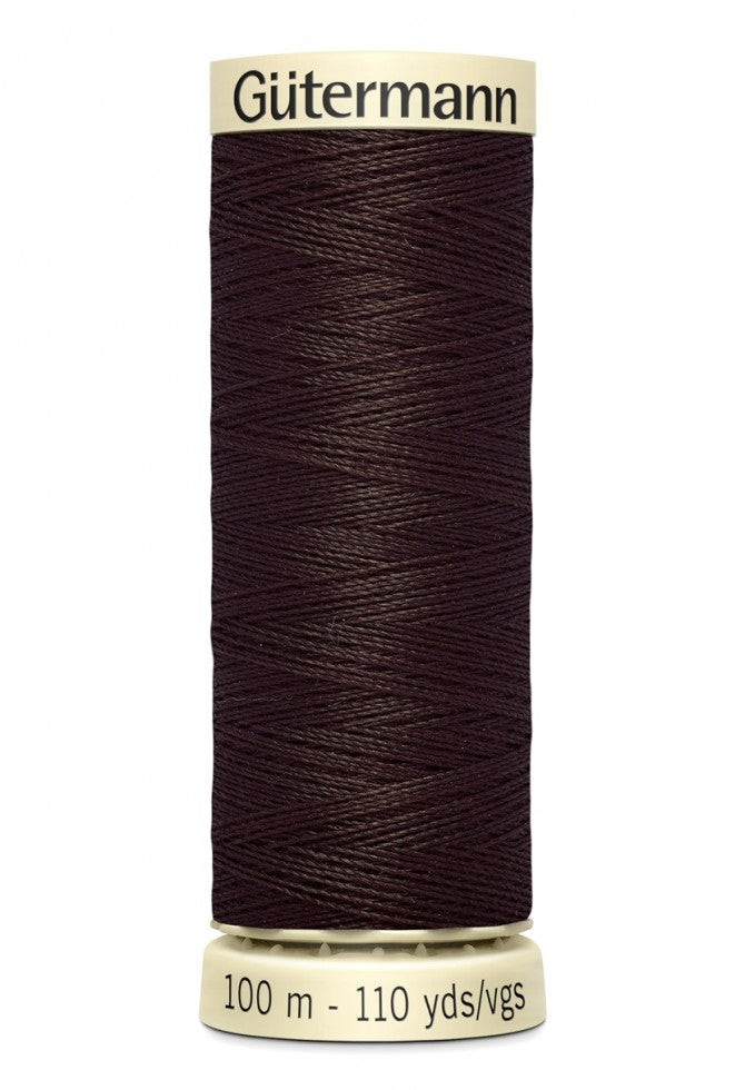 Gutermann Sew All Thread 100m Mahogany