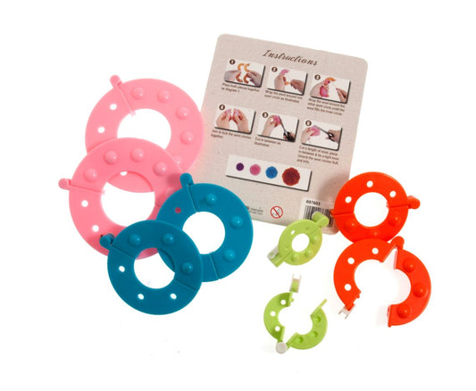 Pom Pom Maker Set (4 Piece)