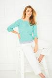 9645 Crochet Sweater and Waistcoat