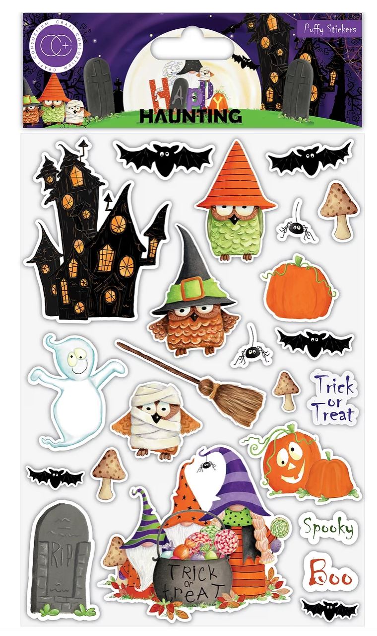 Happy Haunting - Puffy Stickers