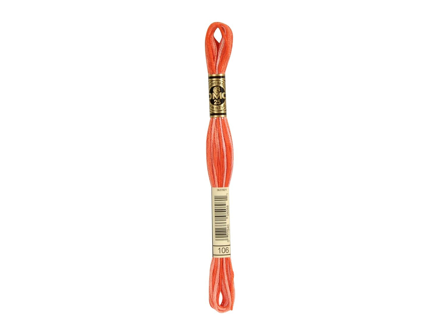 Mouline Stranded Cotton - 106 Variegated Coral