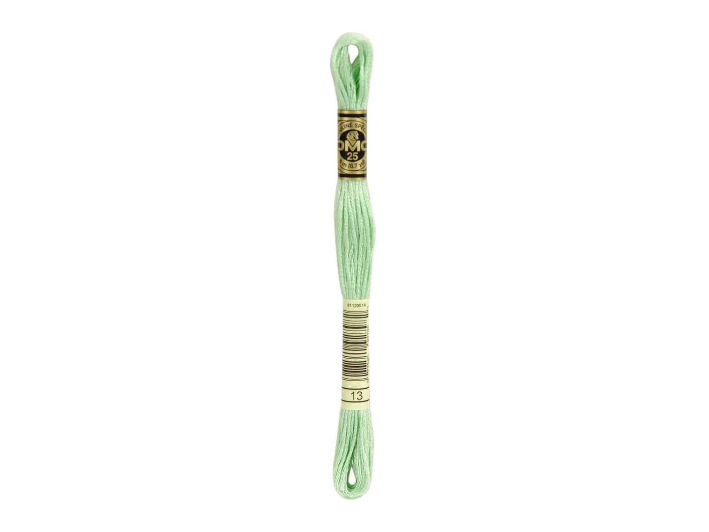 Mouline Stranded Cotton - 13 Medium Light Mile Green