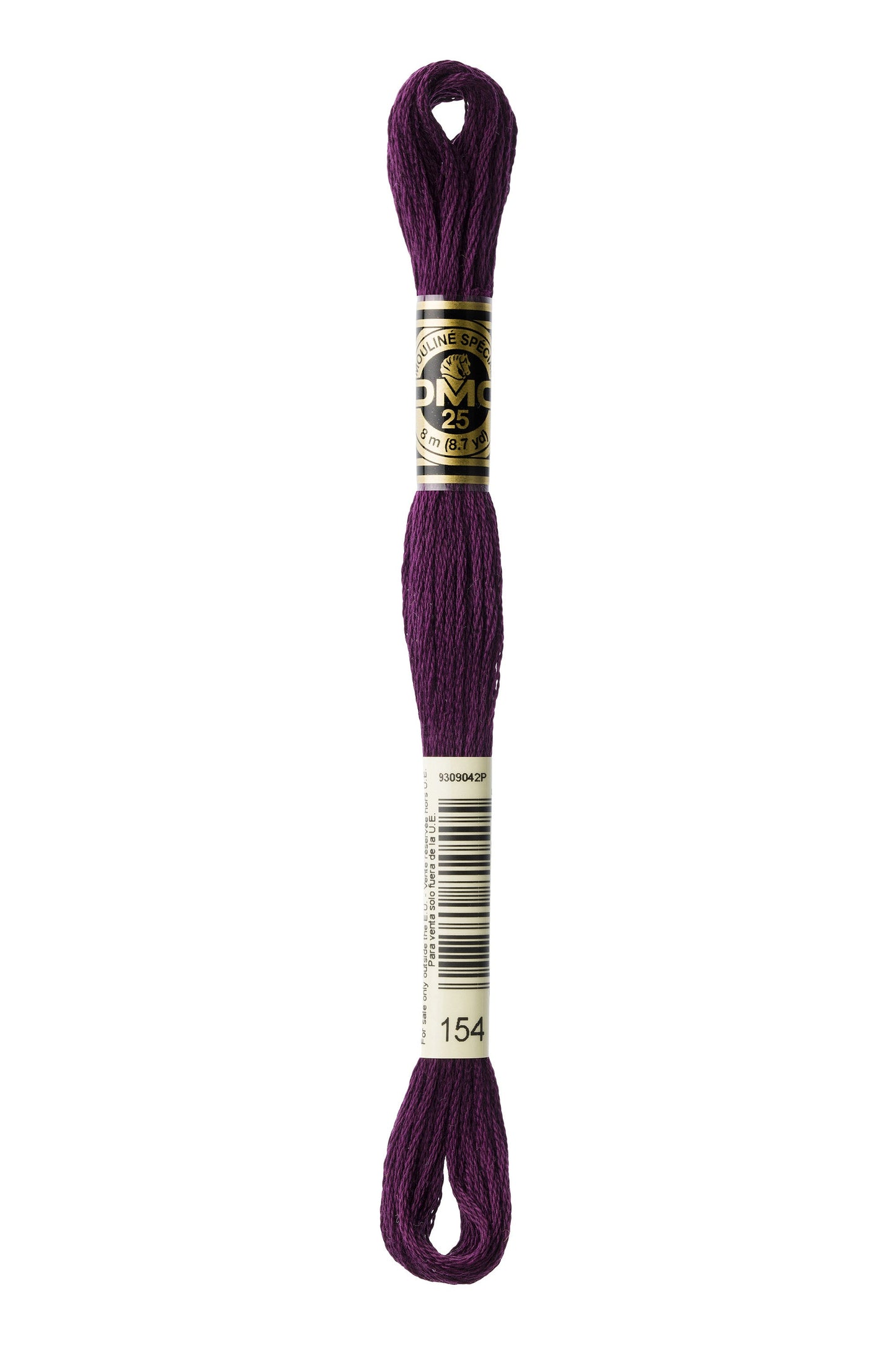 Mouline Stranded Cotton - 154 Very Dark Grape