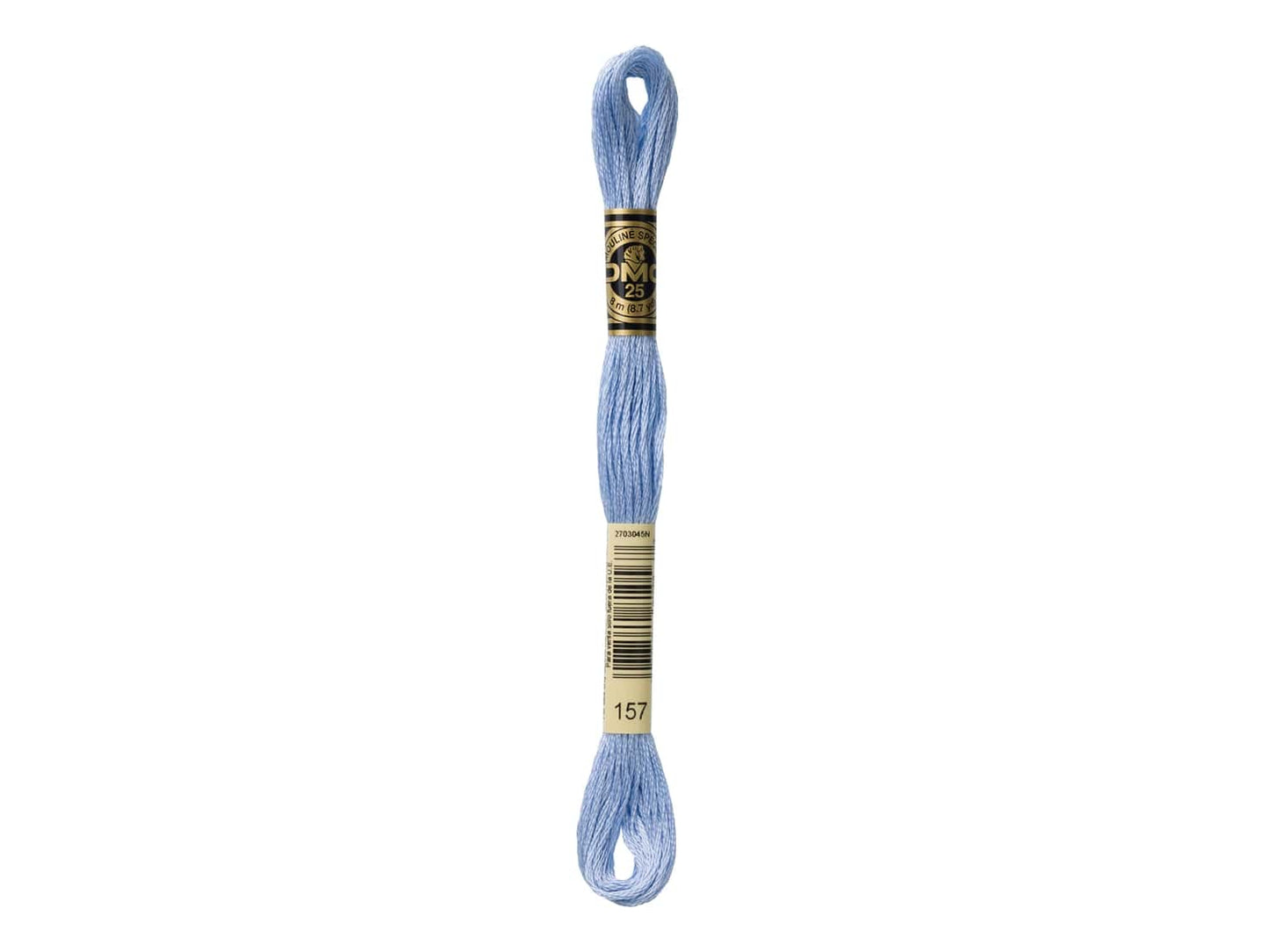 Mouline Stranded Cotton - 157 Very Light Cornflower Blue