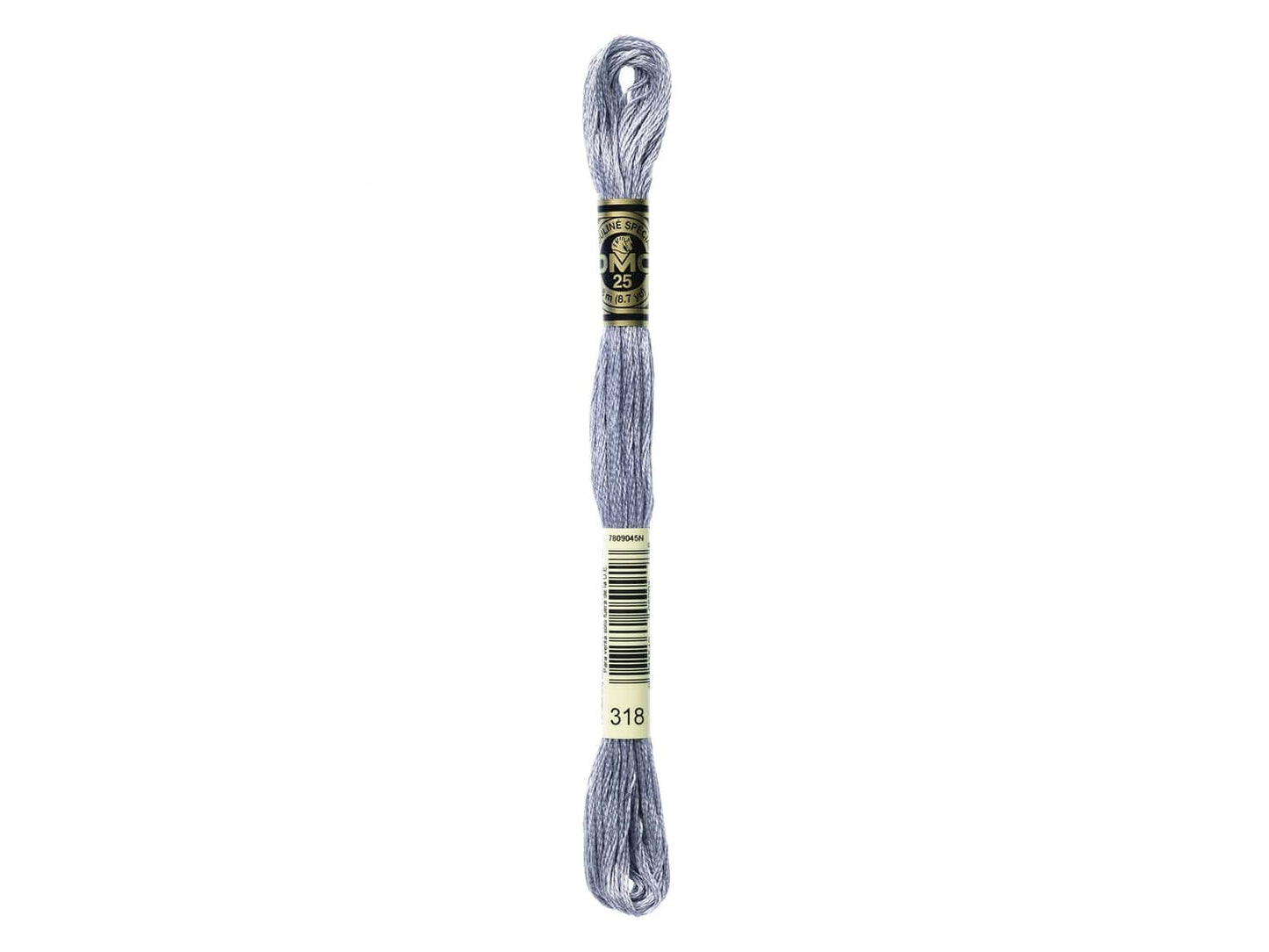 Mouline Stranded Cotton - 318 Light Steel Grey