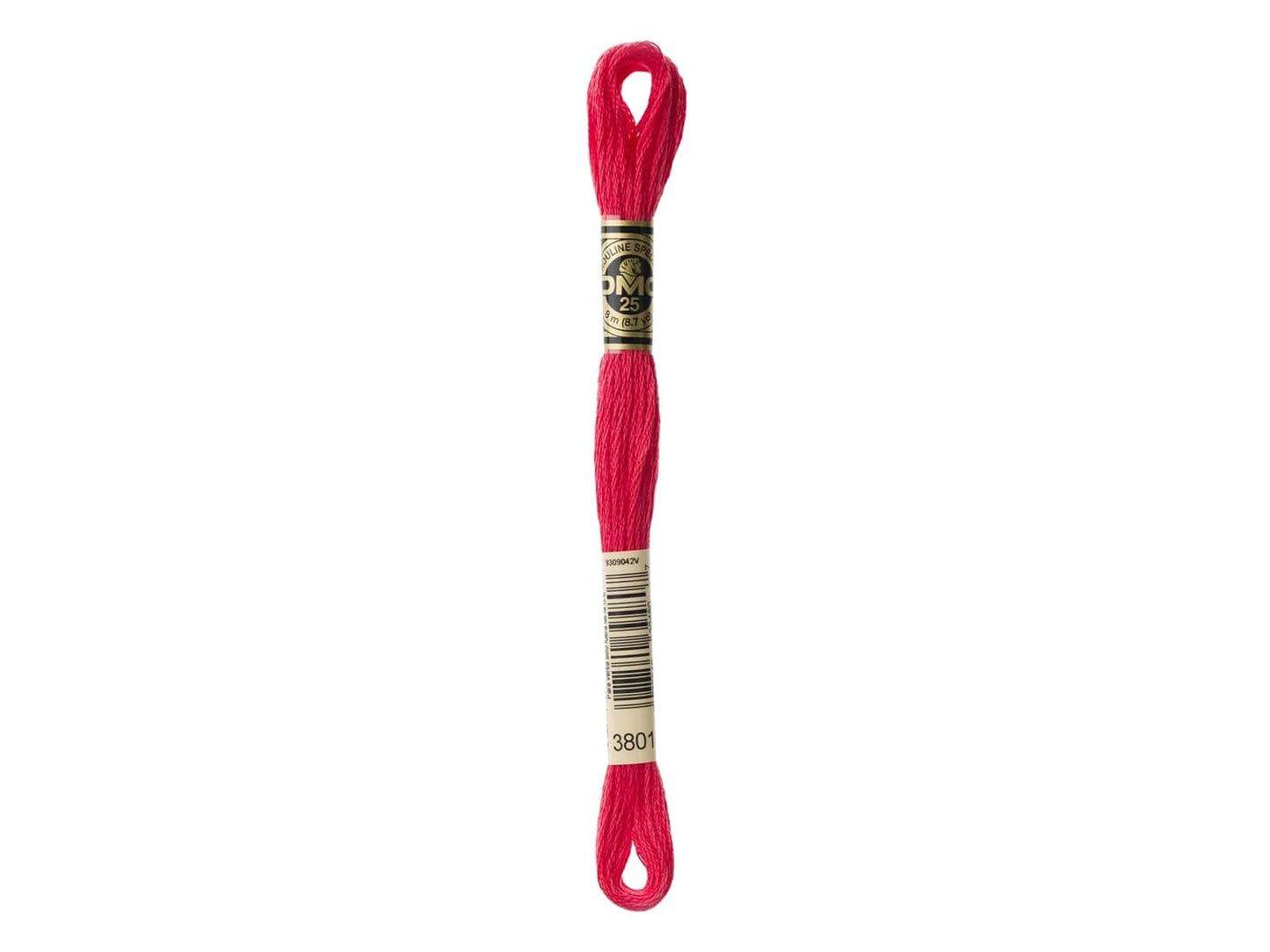 Mouline Stranded Cotton - 3801 Tulip Red