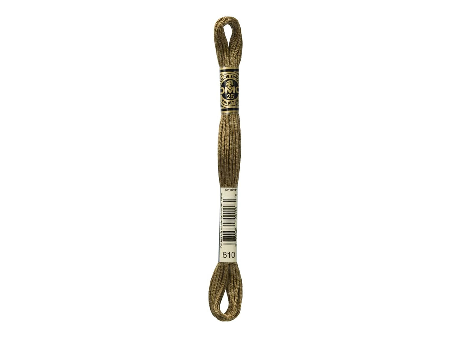 Mouline Stranded Cotton - 610 Dark Drab Brown