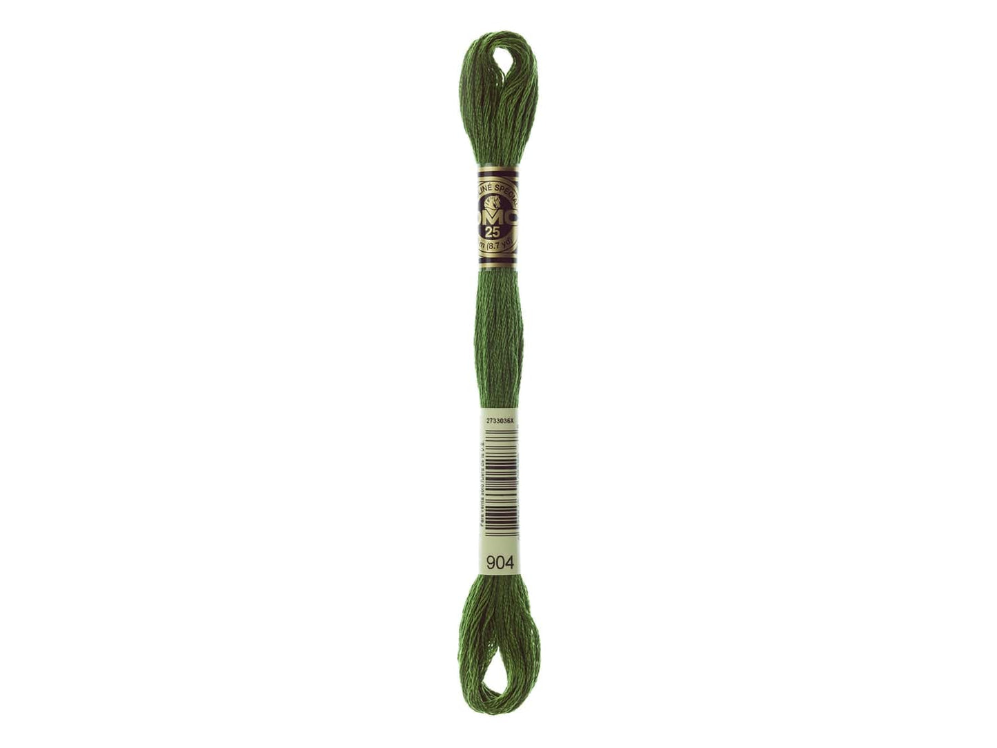Mouline Stranded Cotton - 904 Very Dark Parrot Green