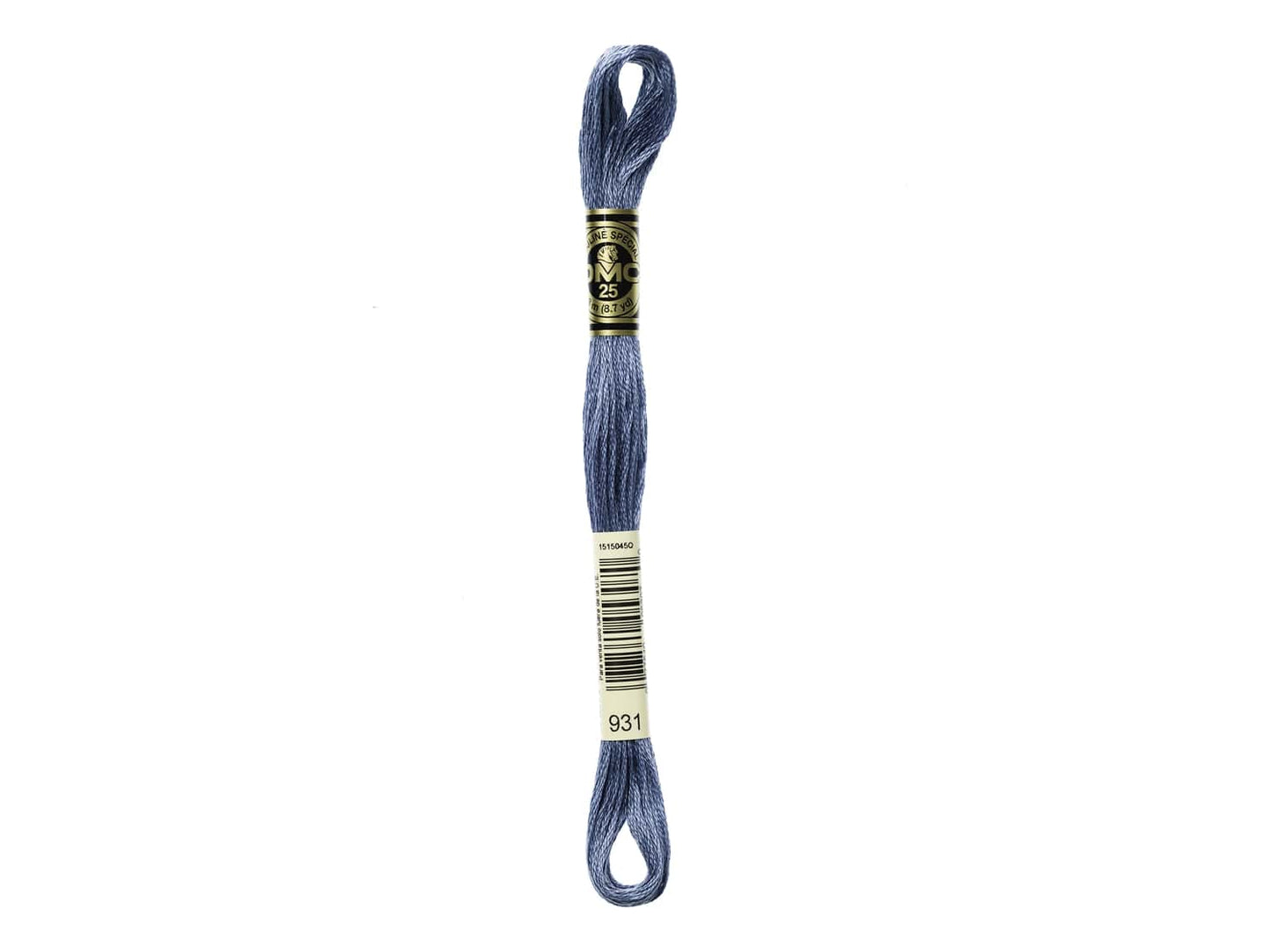 Mouline Stranded Cotton - 931 Medium Antique Blue