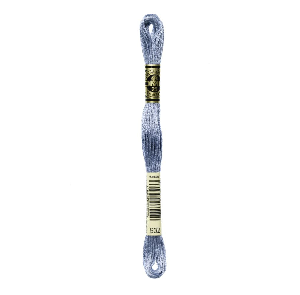Mouline Stranded Cotton - 932 Antique Blue Light